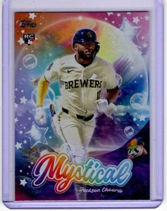 2024 Topps Mystical Baseball Jackson Chourio No. MYS-20 Milwaukee Brewers - Bild 1 von 2