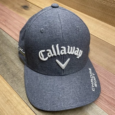 NEW! Callaway Performance Gray Adjustable Golf Hat/Cap Odyssey Logo Nanotech - Image 1 of 4