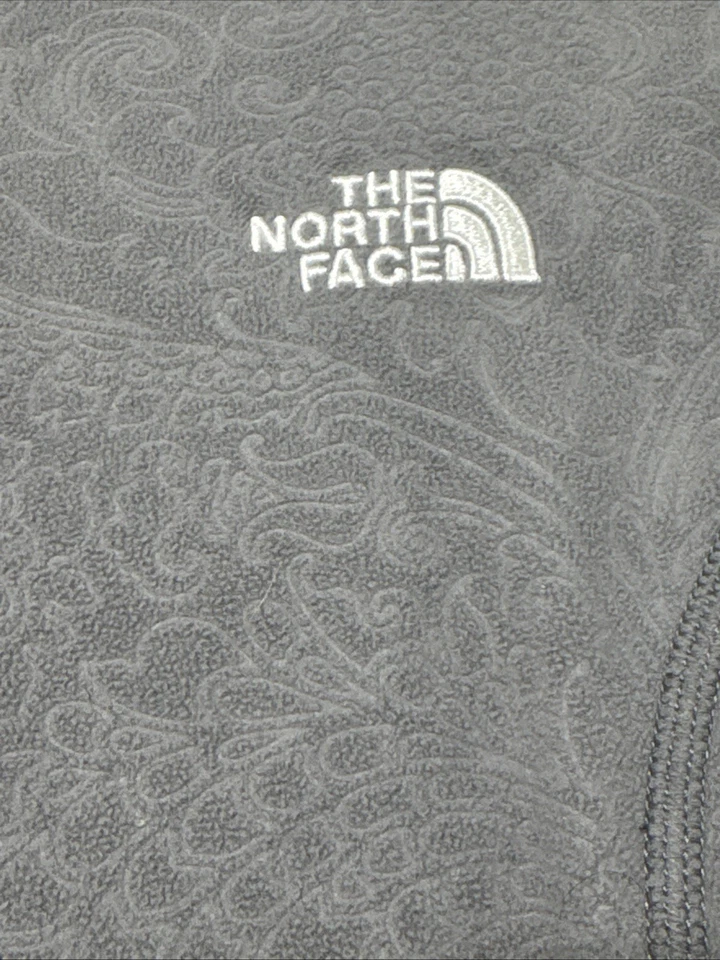 Chaqueta Pullover Gris M The North Face Patrón Paisley TKA 100 Vellón 1/4 Cremallera Foto 1 de 4