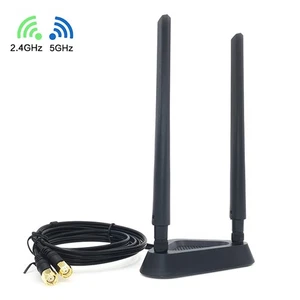 WLAN Antenne Netzwerk Omnidirektionaler RP-SMA Router WLAN Karten Stecker - Afbeelding 1 van 32