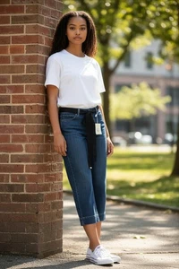 (G-215) White House Blanck Maeket Damenjeans Größe 6 neu mit Etikett blaue Farbe - Bild 1 von 9