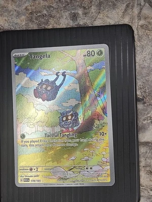 Tangela IR 151 Full Art English Sv Scarlet & Violet NM 178/165 Pokemon Card 2023 - Image 1 of 2