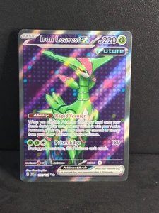 Pokémon Iron Leaves ex 186/162 Sv05: Temporal Forces Holo - Picture 1 of 2