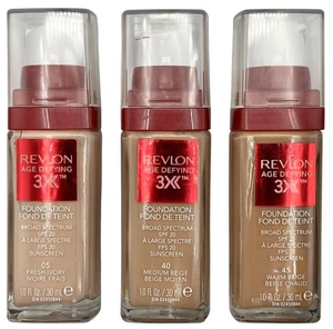 Revlon Age Defying 3X Firming Lifting & Anti Aging Foundation YOU CHOOSE - Picture 1 of 15
