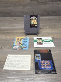 Nintendo NES Classic Concentration Tested Authentic Cartridge With Manuals