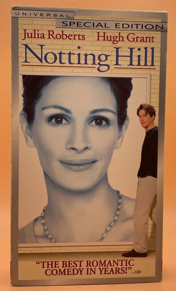 Notting Hill VHS 2000 Julia Roberts Hugh Grant **Buy 2 Get 1 Free** - Image 1 of 3