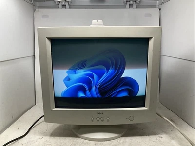 Dell E770s 17” CRT VGA Computer Monitor Gaming 1280x1024 60Hz Retro Gaming Works - Image 1 of 4