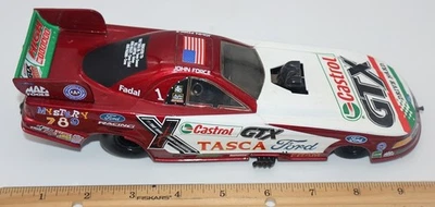 JOHN FORCE 2002 WINNERS CIRCLE TASCA FORD/CASTROL GTX FORD MUSTANG FUNNY CAR - Image 1 of 4