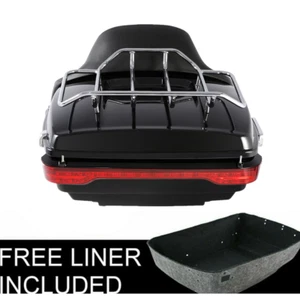 King Trunk LED Brake Tail Light Pad Fit For Harley Touring 2014-Up - Picture 1 of 11