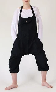 KURZE KNIELANGE ALADIN LATZHOSE 100% BAUMWOLLE IN 3 FARBEN / 3 GRÖßEN * VINTAGE  - Bild 1 von 12