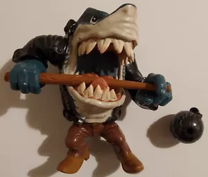 Mattel Street Sharks - Pool Shark Ripster vintage figure, with some accessories - Picture 1 of 4