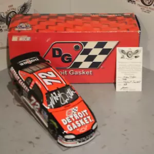 Guarnizione Mike Dillon Detroit 1998 1/24 azione NASCAR pressofusa autografata - Foto 1 di 2