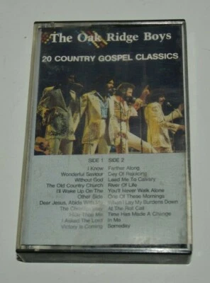 NICE Vintage Oak Ridge Boys 20 Country Gospels Cassette Tape - Image 1 of 4