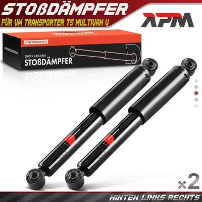 2x Stoßdämpfer mit Standard Fahrwerk Hinten für VW Multivan Transporter T5 T6