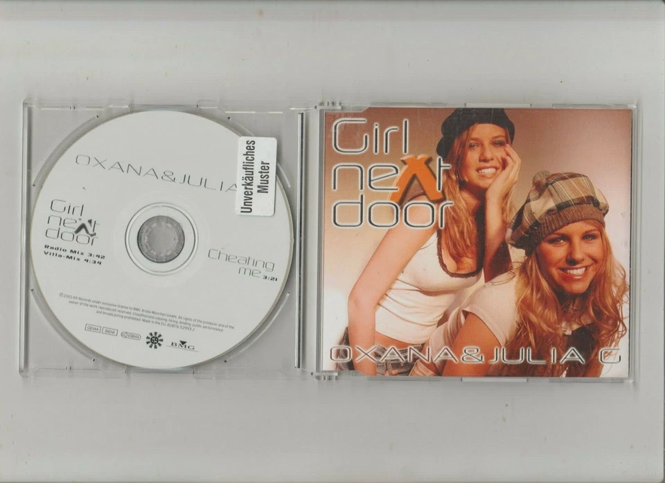 Oxana & Julia G Girl next door (2003)  [Promo Maxi-CD] - Bild 1 von 1