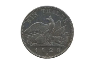 Prussia 1820 A 1 Thaler in Almost Extremely Fine Condition - Picture 1 of 2