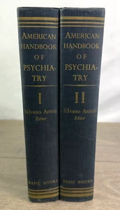 American Handbook Of Psychiatry Vol 1 Vol 2 By Silvano 1959 basic books inc - Picture 1 of 24