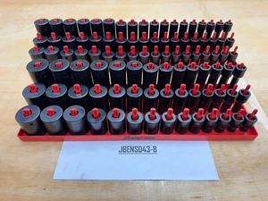 Snap-on Tools NEW RED 96pc 1/2" Drive 6pt Impact Metric & SAE Master Socket Set - Picture 1 of 12