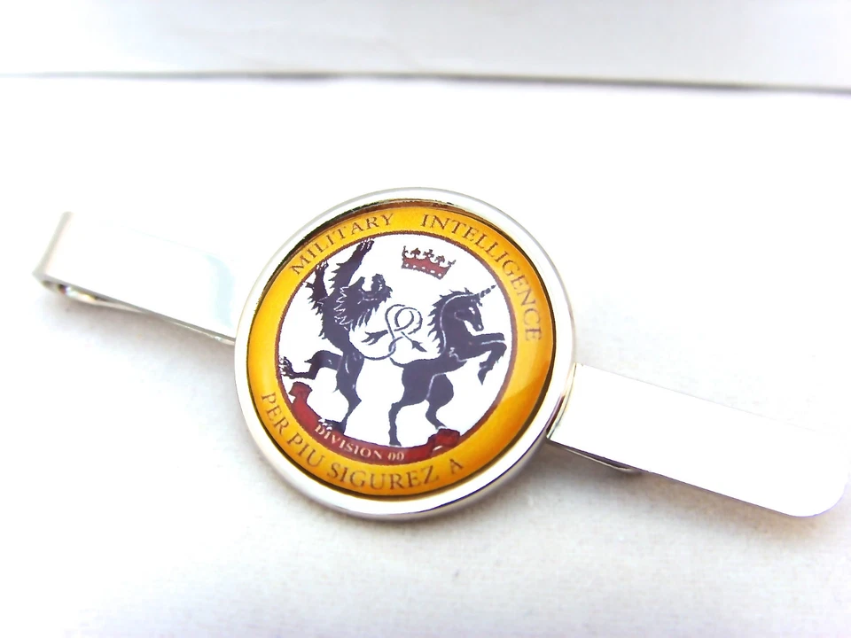 JAMES BOND 007 SERVICIO SECRETO 'DIVISIÓN 00' TIE SLIDE GRIP PIN BARRA REGALO Foto 1 de 1