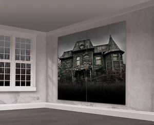 It Chapter 2 Movie Clown Halloween Party Decoration Scene Setters Neibolt House - Picture 1 of 1