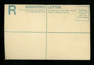 Postal Stationery H&G #C1b Tasmania registered envelope 1883 Vintage - Picture 1 of 2