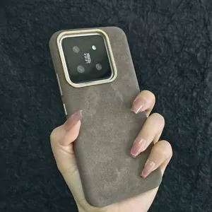 Funda Trasera Retro Fibra Ultrafina Cuero Para Xiaomi 13/15 Pro Con Magnético - Imagen 1 de 16