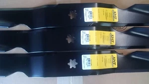SET OF 3 XHT Blades Cub Cadet OEM-742-04053 490-110-C123 50" Cut - Picture 1 of 1