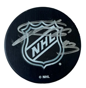 Jakub Voracek Signed Autographed Philadelphia Flyers Blue Jackets NHL Puck - Picture 1 of 2