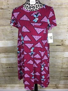 LuLaRoe Carly NWT XXS BRAND NEW WITH TAGs -- 2XS-- DISNEY MINNIE MOUSE - Picture 1 of 6