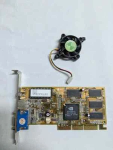 Graphic Card NVIDIA RIVA TNT2 M64 32MB EX-832N AGP VGA - Imagen 1 de 8