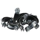 10pcs Rubber Adjustable Pipe Bracket Clamp  Worker