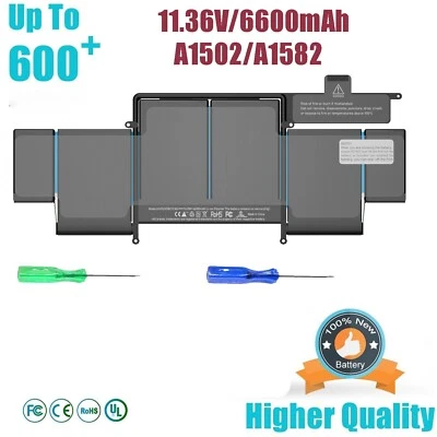 Batería A1582 A1502 A1493 para MacBook Pro 13 pulgadas principios de 2015 mediados de 2014 finales de 2013 Foto 1 de 4
