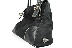 Bolso de Hombro Vintage PRADA Nylon Estilo Y2K K531 - Imagen 1 de 15