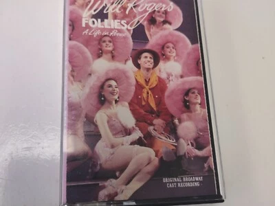 THE WILL ROGERS FOLLIES - ORIGINAL BROADWAY CAST RECORDING - CASSETTE TAPE OOP - Image 1 of 3