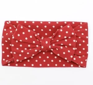 Girls Matilda Jane Heart to Heart XOXO Red knit Heart Headband OS One Size NWT - Picture 1 of 4
