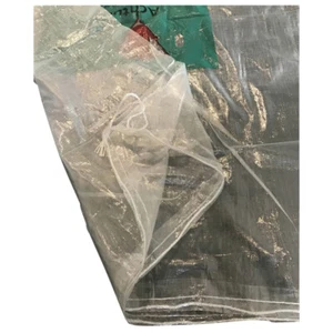KMF Sack transparent Mineralwollsack 140 x 220 cm Warndruck 6 Stück - Bild 1 von 2
