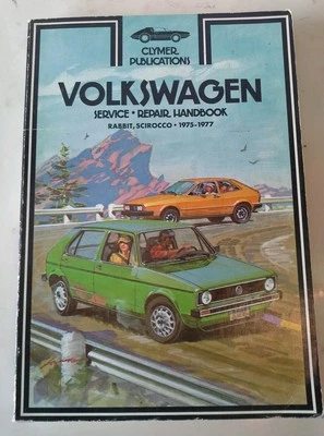 MANUAL DE REPARACIÓN DE SERVICIO CLYMER PARA VOLKSWAGEN RABBIT/SCIROCCO 1975-77 Foto 1 de 4