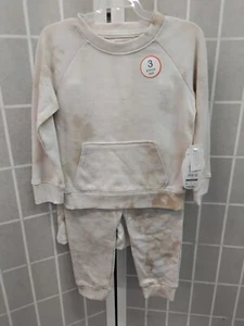 Toddler 5T Girls 3pc Long Sleeve Shirt Shorts Pants Wonder Nation - Picture 1 of 2