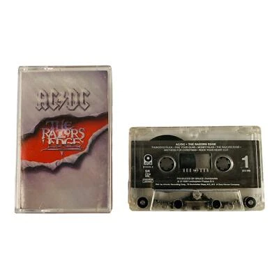 AC/DC - The Razors Edge (1990) Cassette Tape EX - Image 1 of 4
