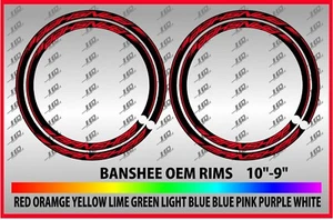 Yamaha BANSHEE WHEEL STICKERS GRAPHICS - Bild 1 von 1