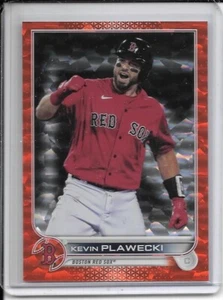 2022 Topps Series 2..KEVIN PLAWECKI (Red Sox)  #393 *ORANGE ICE*  #184/299 - Picture 1 of 3