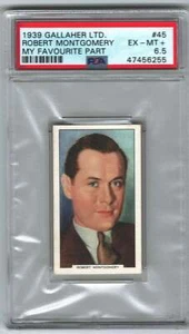 My Favourite Part #45 1939 Robert Montgomery PSA 6,5 - Imagen 1 de 2