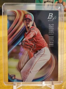Shohei Ohtani 2018 Bowman platino con guante novato radiocontrol #34 ¡Campeón de los Dodgers! ^) - Imagen 1 de 2