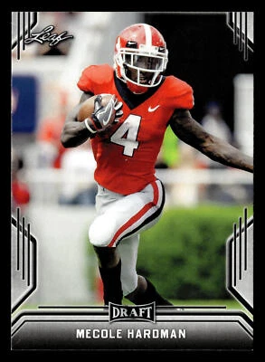 Mecole Hardman 2019 Leaf Draft #53 Georgia Bulldogs ROOKIE - Image 1 of 2