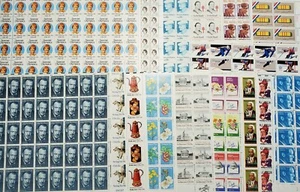 Lote de hojas de estampillas postales de descuento aprox. Steinback de $135, arte popular, flores - Imagen 1 de 4