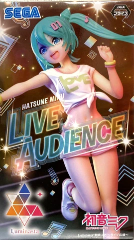 Hatsune Miku Figure Luminasta Live Audience ver SEGA New Authentic Pre Cover