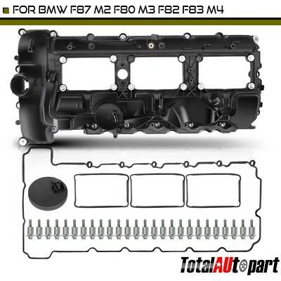Cubierta de válvula de motor con válvula PCV para BMW F80 F82 F83 F87 M3 M2 M4 11127846359 Foto 1 de 4