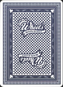 2009 Wheels Main Event Playing Cards Blue #9C David Ragan