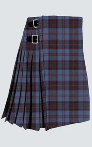 Herren schottischer Taggart Tartan Kilt handgefertigt traditionell 8 Yard Kilts - Bild 1 von 3
