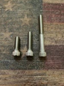 10 ea 1/4"-20 Cabezal de Toma de Acero Inoxidable Tornillo SAE Allen/Hexadecimal *ENVÍO A EE. UU.* - Imagen 1 de 2